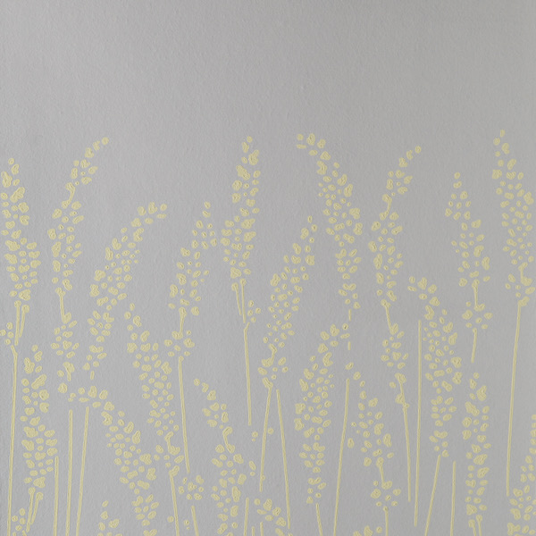 Tapete in Muster Feather Grass von Farrow and Ball