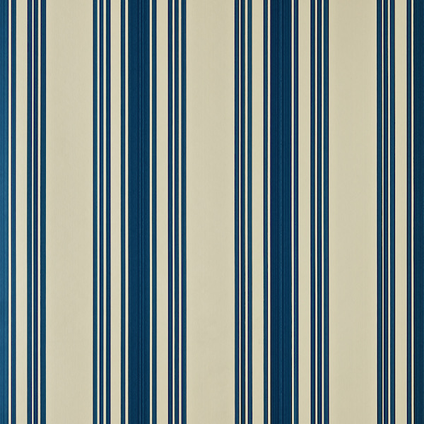 Tapete mit Muster Tented Stripe von Farrow and Ball in 4404
